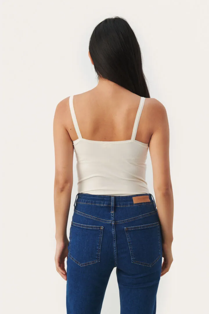 Part Two Hydda Vest Top in Whitecap Grey