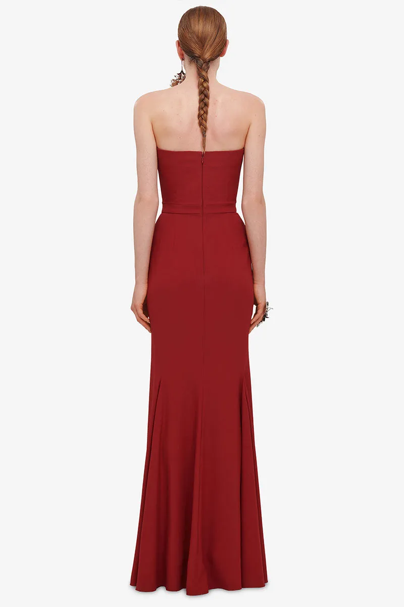 Peak Corset Evening Dress
