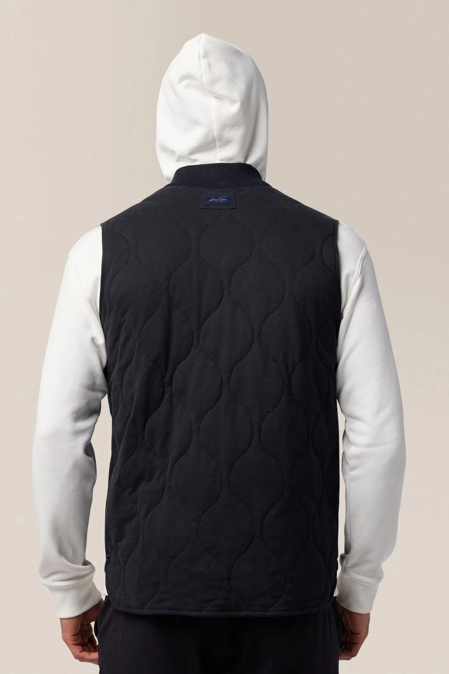 Quilted Vest | Premium Cotton Jersey