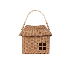 Rattan hutch big basket