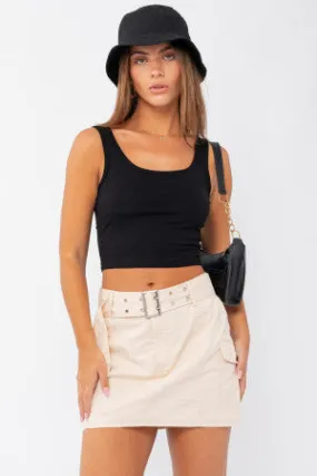 Rocker Mini Skirt