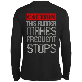 Runner Caution Unisex Long Sleeve Dri-Fit