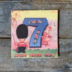 Seventh Birthday - Birthday Card