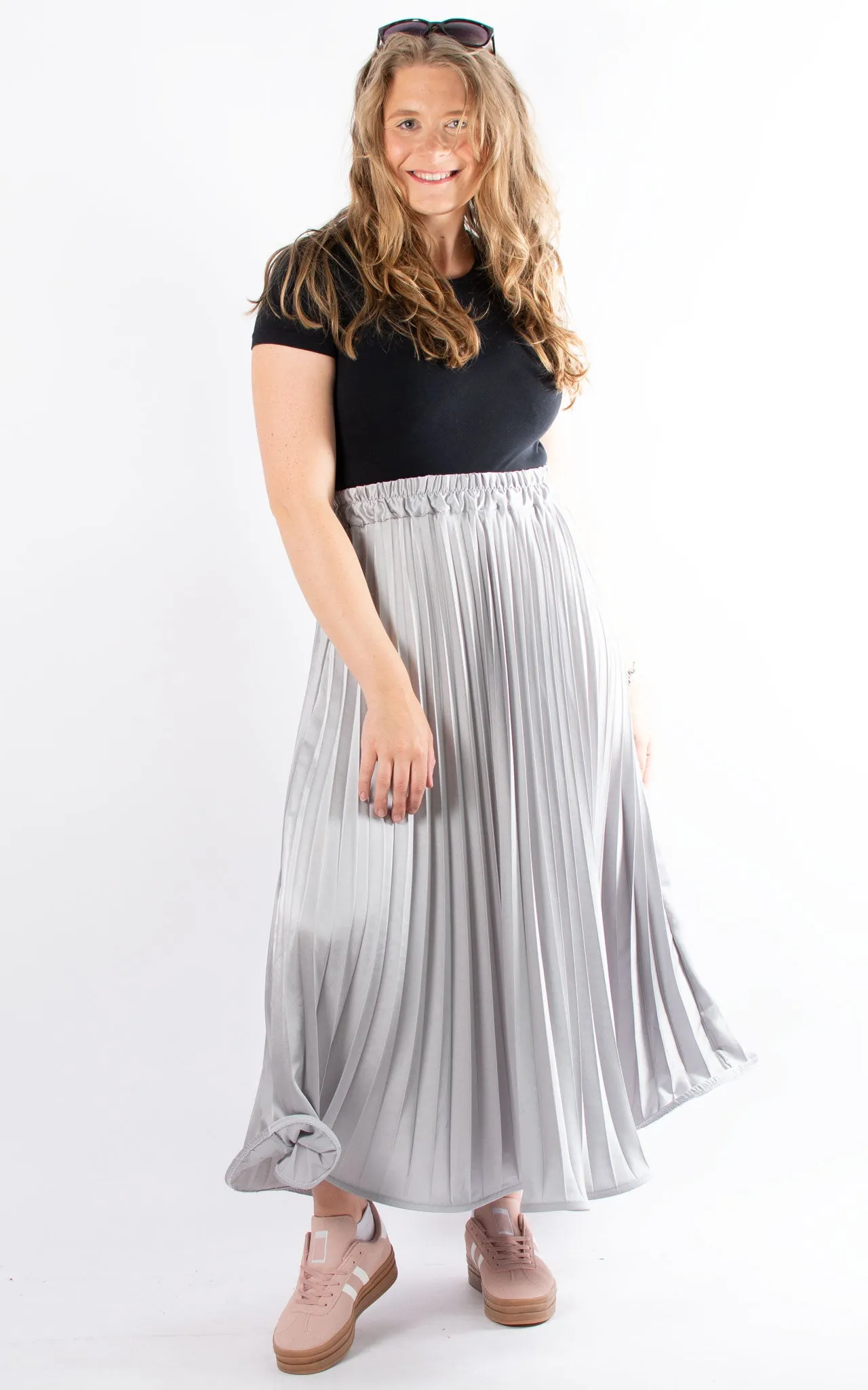Sienna Skirt | Silver