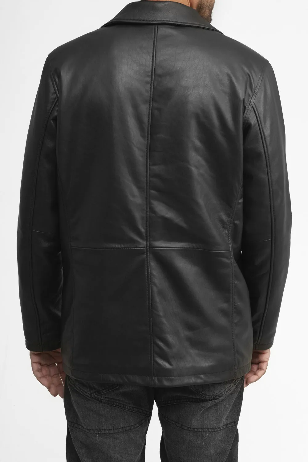 Strata Mens Fashion Leather Jacket