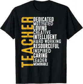 Teacher Men Women Funny School Teachers T-Shirt