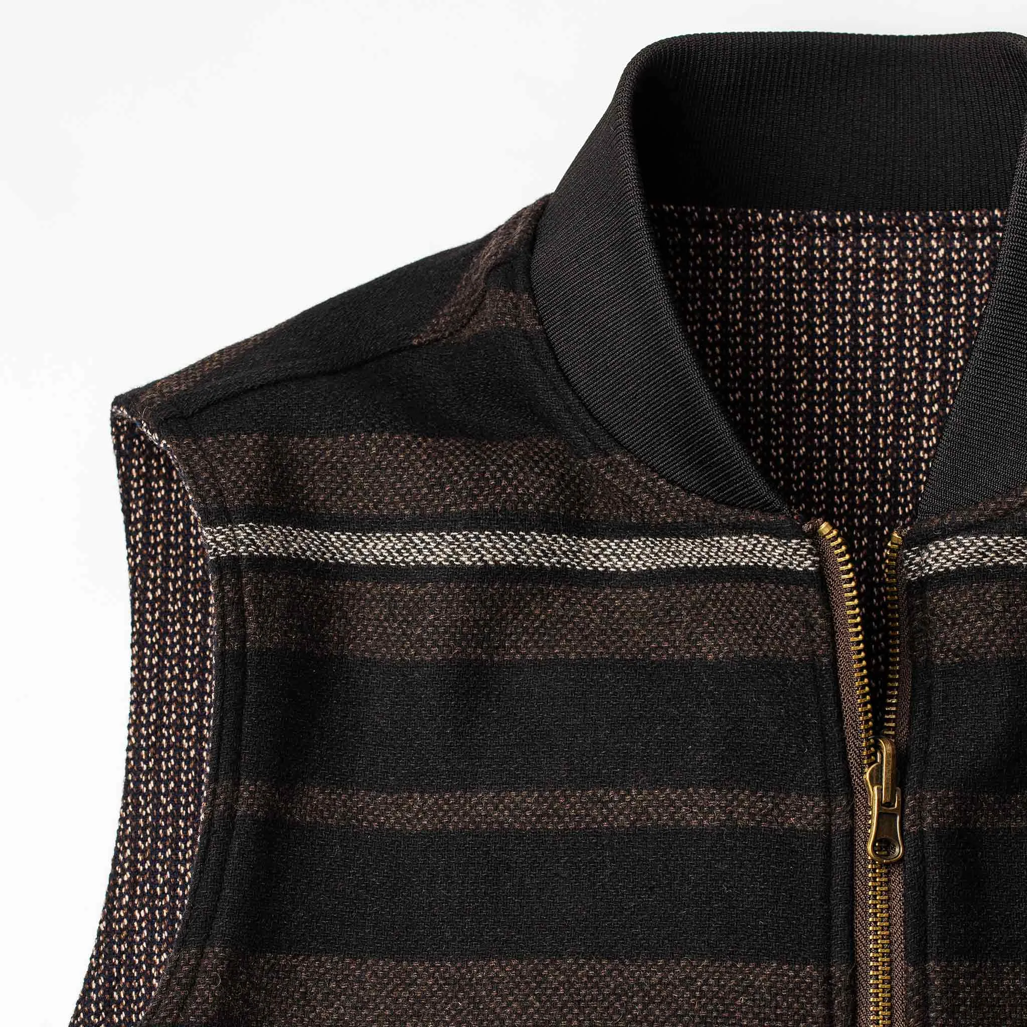 The Able Vest in Wool Beach Cloth