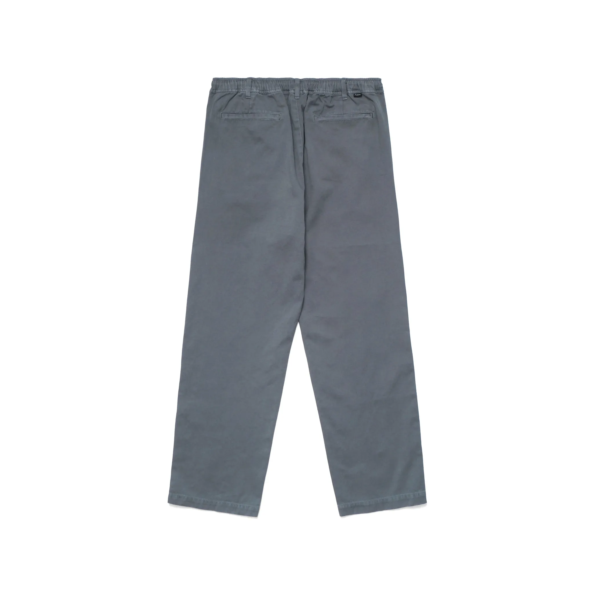 Washed Cotton Twill Cropped Chino Pant