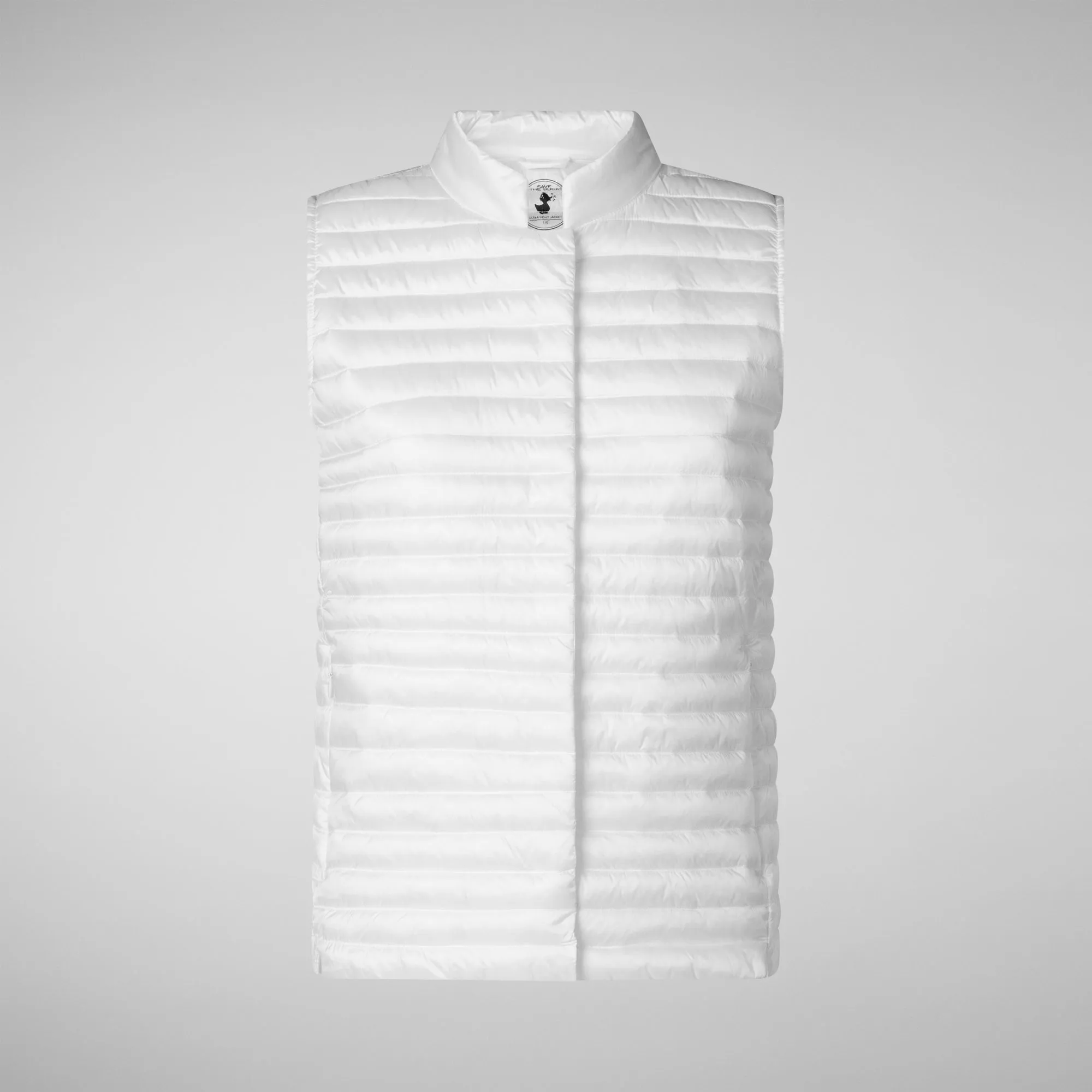 Woman's vest Aria in white