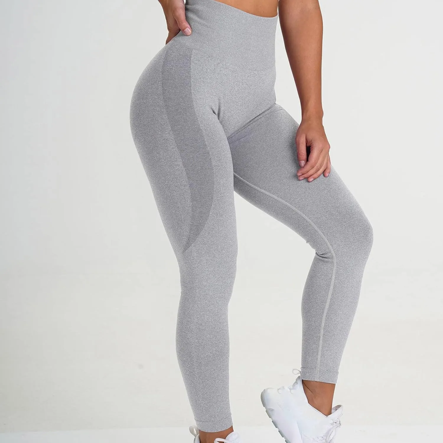 Workout Leggings for Women Tummy Control Athletic Leggings Scrunch Butt Lifting Gym Compression Seamless Yoga Pants